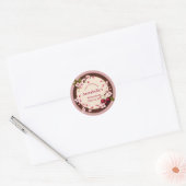 Kersen en Cherry Blossom Jam Label Personaliseren (Envelop)
