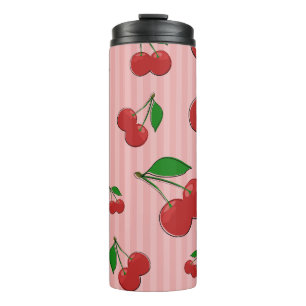 Kersen Illustratie Thermosbeker