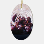 Kersen Keramisch Ornament (Links)