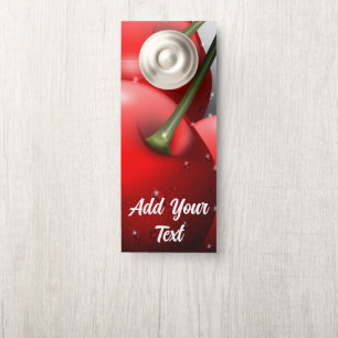 Kersen met dauwdruppels