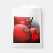 Kersen met dauwdruppels bedankzakje (Voorkant)