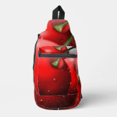 Kersen met dauwdruppels sling bag (Voorkant)