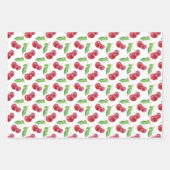 Kersen met een stem inpakpapier vel (Voorkant 2)