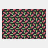 Kersen met een stem inpakpapier vel (Voorkant)