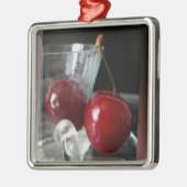 Kersen Metalen Ornament (Links)