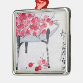 Kersen Metalen Ornament (Links)
