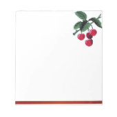  kersen notitieblok (Voorkant)