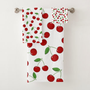 Kersen Ontwerphanddoekset Bad Handdoek
