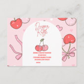 Kersen op de top Diapper Raffle Informatiekaartje (Voorkant)