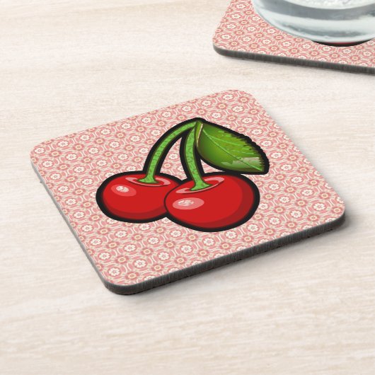 Kersen op ventilator onderzetter (Linkerzijde)