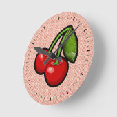 Kersen op ventilator ronde klok (Hoek)