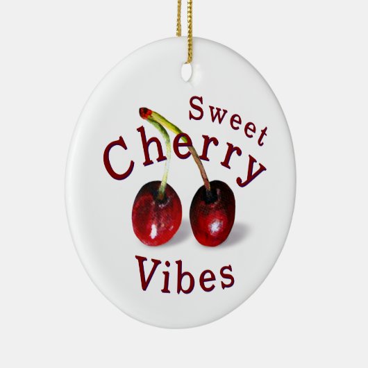 Kersen Ornament (Rechts)