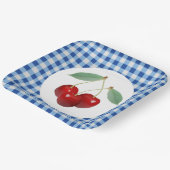 Kersen Papieren Bordje (Gebogen)