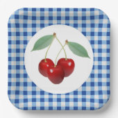 Kersen Papieren Bordje (Voorkant)