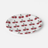 Kersen Papieren Bordje (Gekanteld)