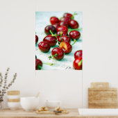 kersen poster (Keuken)