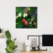 Kersen rood poster (Thuiskantoor)