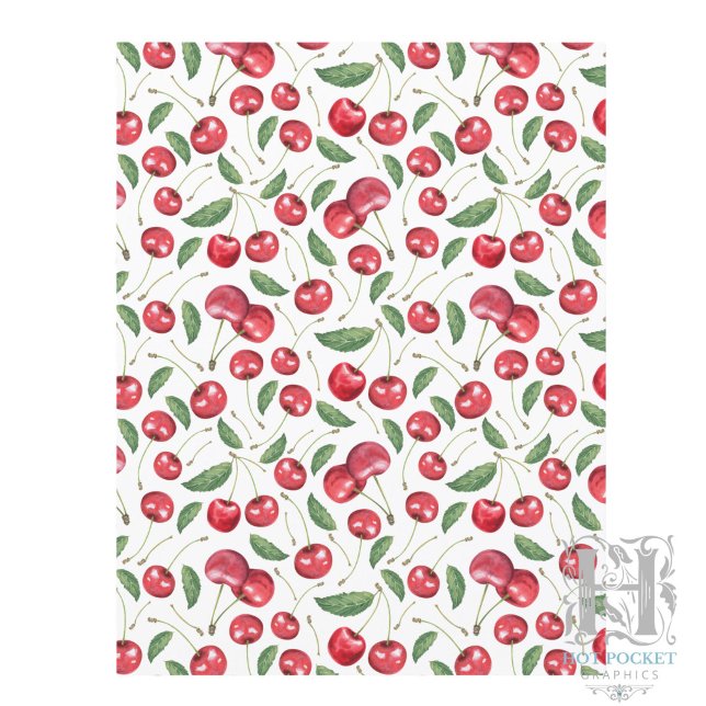 Kersen Scrapbook Papier (Creator heeft geüpload)