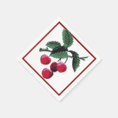  kersen servet (Hoek)