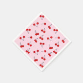 Kersen  servet (Hoek)