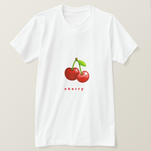 kersen t-shirt (Design voorkant)