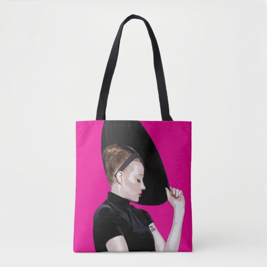 Kersen taart tote draagtas (Voorkant)
