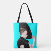 Kersen taart tote draagtas (Achterkant)