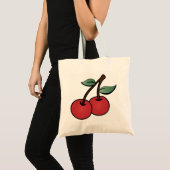 Kersen Tote Bag (Voorkant (product))