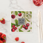  kersen - voeg logo toe servet (Insitu)