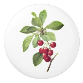 Kersen voor jou keramische knop