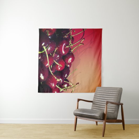 Kersen Wandkleed (In Situ (horizontaal))