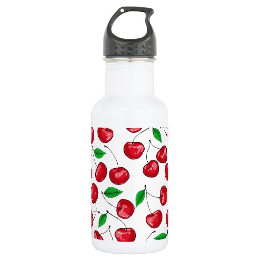 Kersen Waterfles (Voorkant)