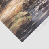 Kersenbloesem bomen Japanse Tuin Decoupage Tissuepapier (Detail)