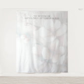 Kersenbloesem bruiloft achtergrond (stijl 2) wandkleed (Voorkant)