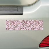 Kersenbloesem Bumpersticker (Op auto)