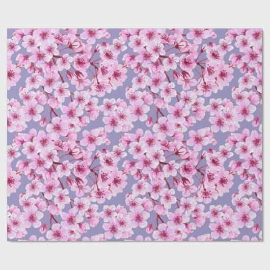 Kersenbloesem Cadeaupapier (Vlak)
