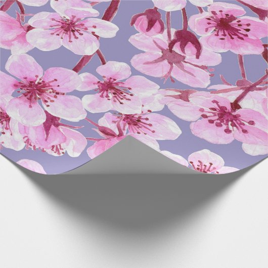 Kersenbloesem Cadeaupapier (Hoek)