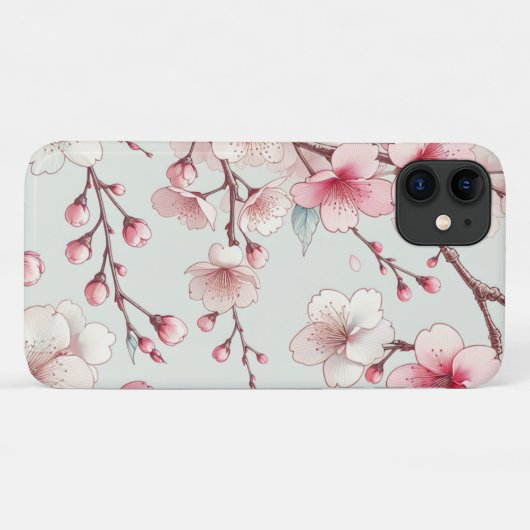 Kersenbloesem Case-Mate iPhone Case (Achterkant (horizontaal))
