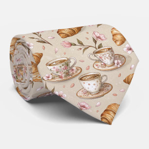 Kersenbloesem Coffee Cozy Patroon (9) Stropdas