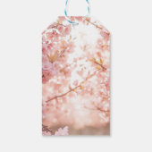 Kersenbloesem Delight Bruidsfeest Uitnodiging Cadeaulabel (Achterkant)