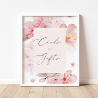 Kersenbloesem elegante kaarten en cadeaus poster