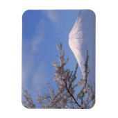 Kersenbloesem en de Fuji 2 Magneet (Verticaal)