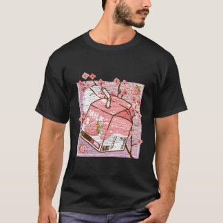 Kersenbloesem Esthetische aardbeienmelk Kawaii T-shirt