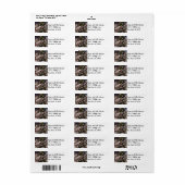 Kersenbloesem Etiket (Full Sheet)