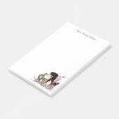Kersenbloesem Fee Draak Vriendschap  Post-it® Notes (Schuin)