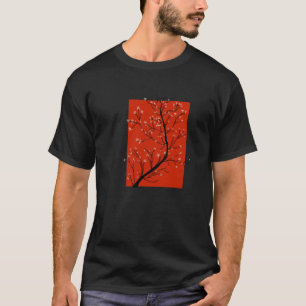  kersenbloesem Japanse cultuur kunst T-shirt