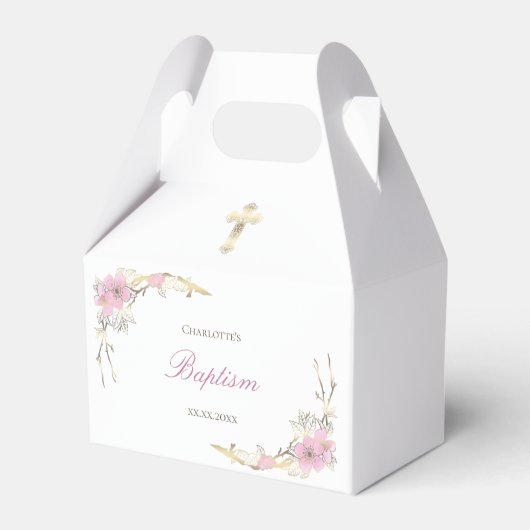 kersenbloesem katholiek meisje doop bedankdoosjes (Achterkant)