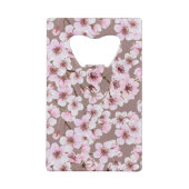 Kersenbloesem Kredietkaart Flessenopener (Achterkant)