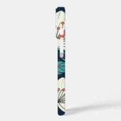  Kersenbloesem Naadloos Patroon – Elegant Case-Mate iPhone Case (Achterkant / Links)