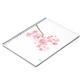 kersenbloesem notitieboek (Linkerzijde)